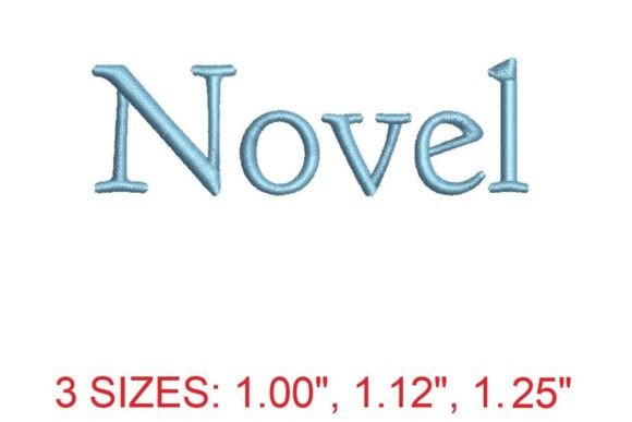 Novel Embroidery Font Review for Boutique Sweatshirts